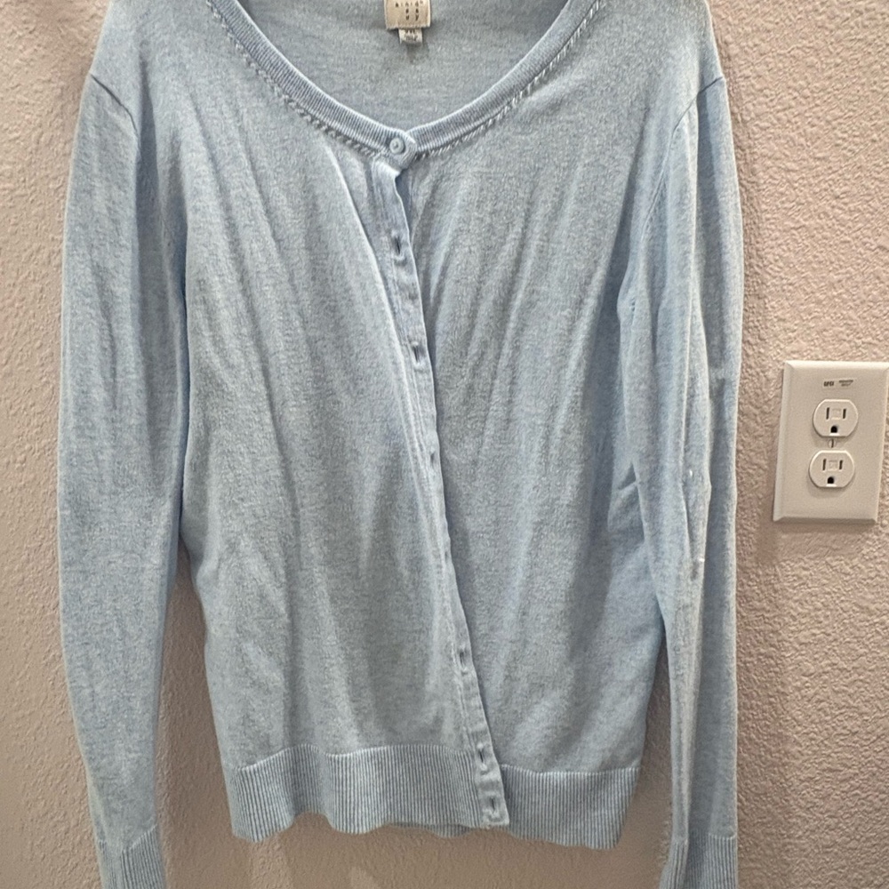 a new day Light Blue Women's Cardigan